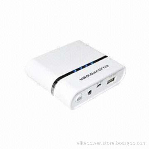 5,200mAh Power Bank/Portable Power Station for iPhone, Samsung, HTC and RIM's BlackBerry